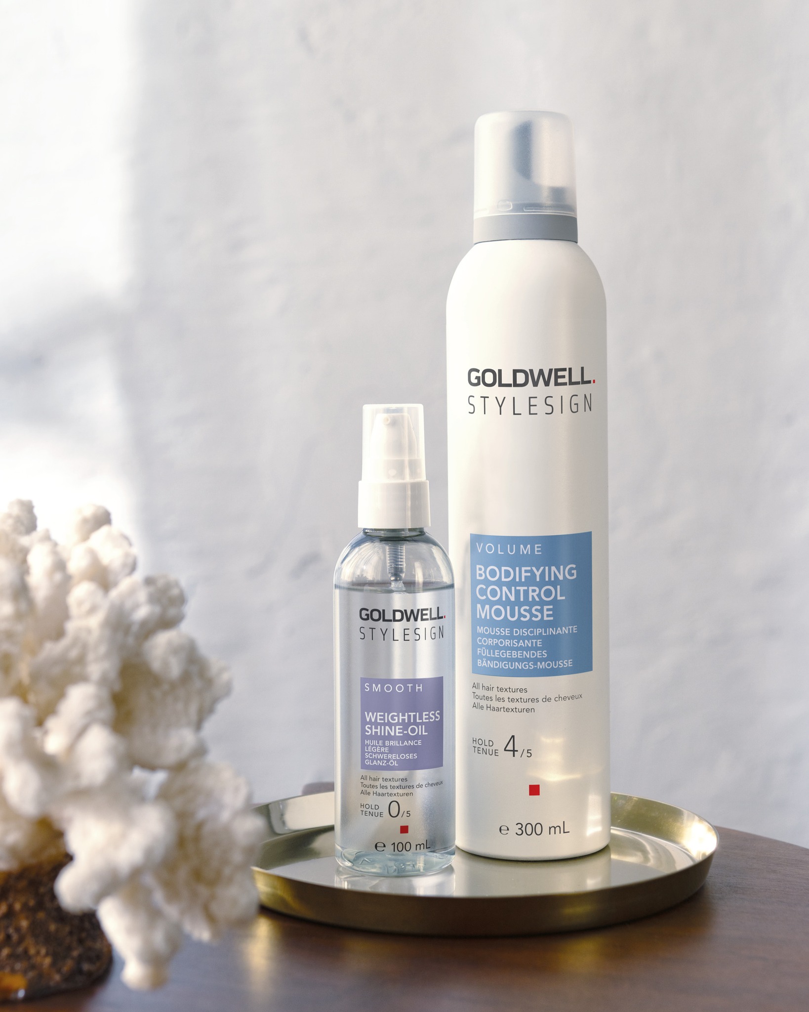 Bọt tạo kiểu tăng phồng Goldwell StyleSign Volume Bodifying Control Mousse 300ml