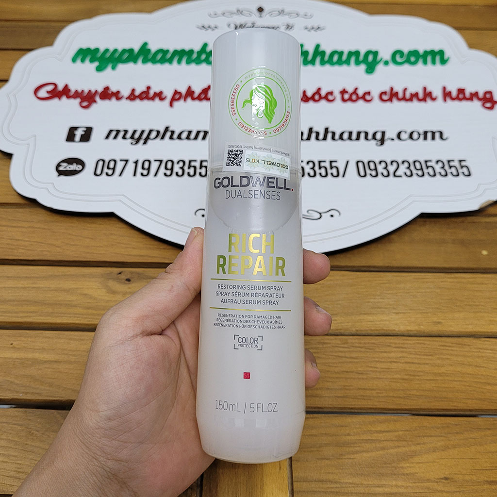 Xịt dưỡng tóc Goldwell Dualsenses Leave-In Serum Spray 150ml