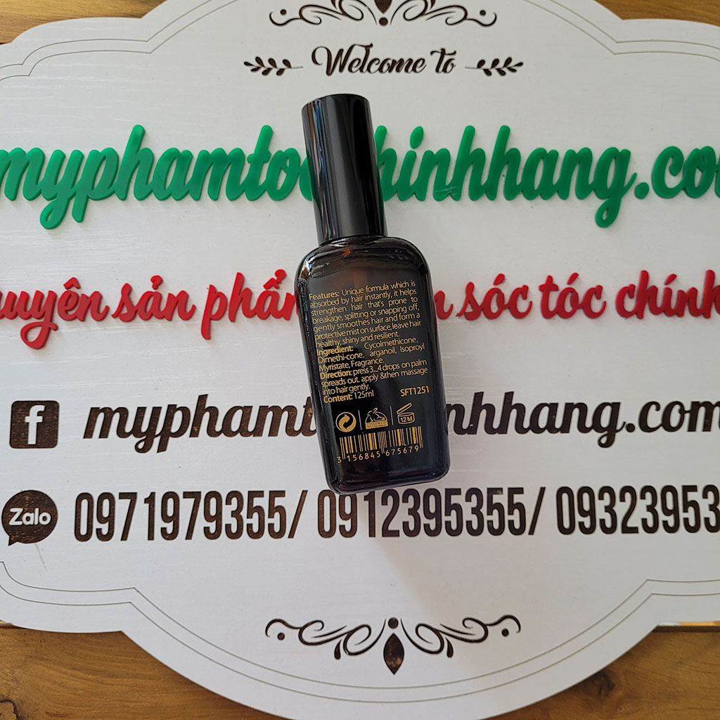 Tinh dầu dưỡng tóc AURANE Argan Fantastic Repair Hair Oil Soft-Liss 125ml