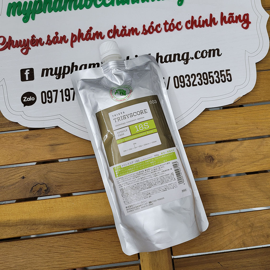 Kem hấp phục hồi tóc 003 Trisyscore 18H / 18S Number Three Hair Treatment 500ml