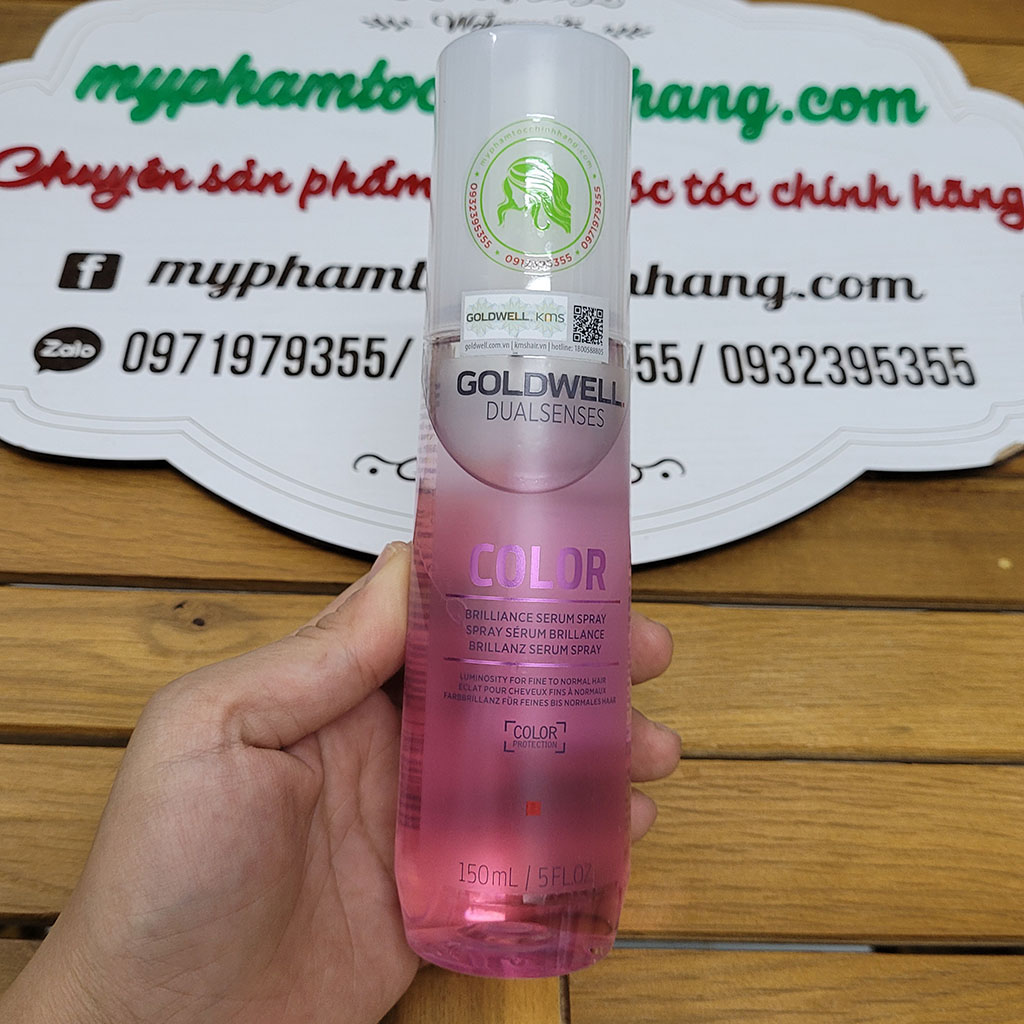 Xịt dưỡng tóc Goldwell Dualsenses Leave-In Serum Spray 150ml