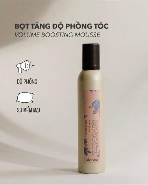 Bọt tạo phồng tóc Davines More Inside Volume Boosting Mousse 250ml
