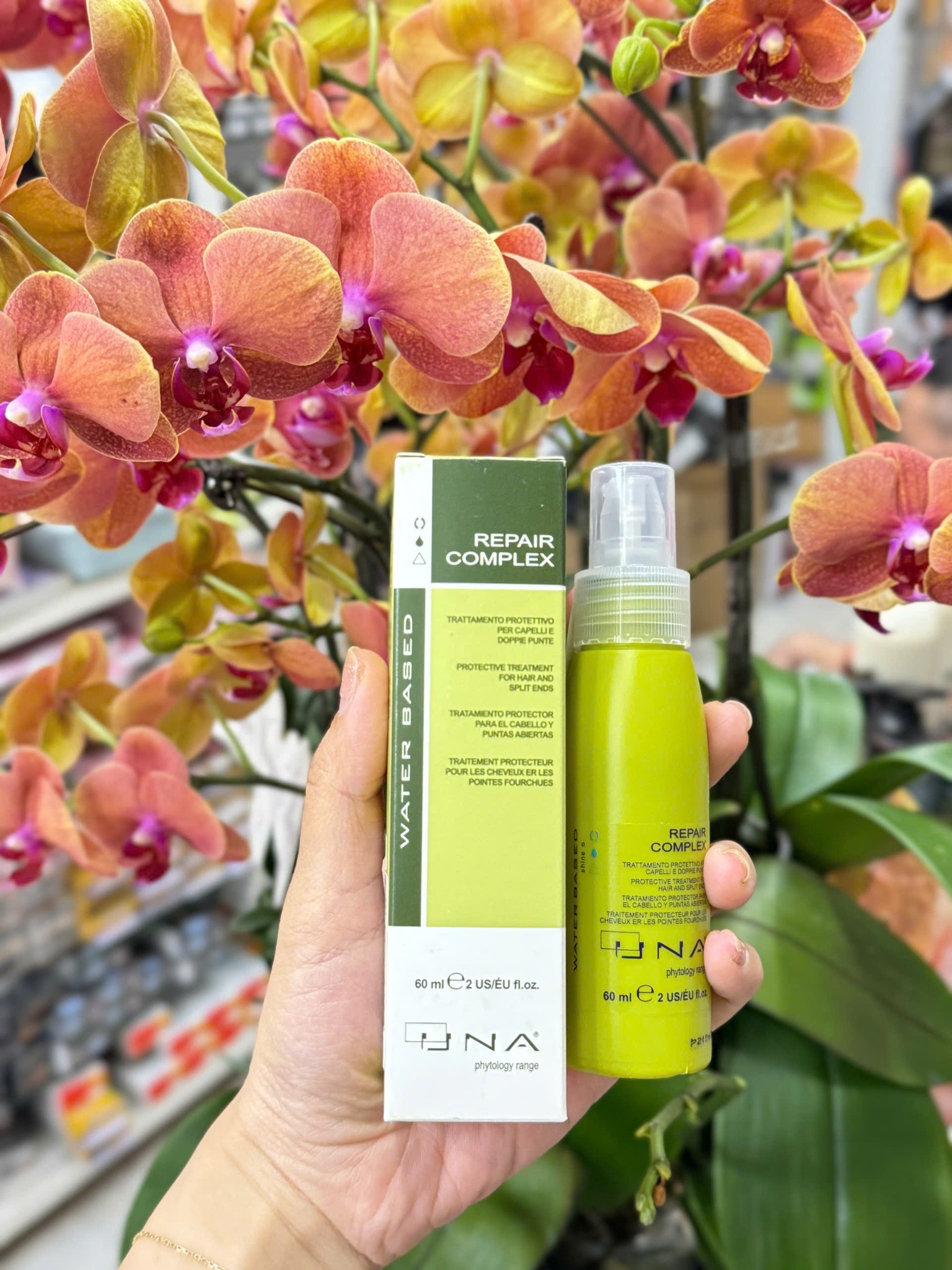 Tinh Chất Siêu Mượt Phục Hồi Tóc Rolland UNA Repair Complex Serum 60ml