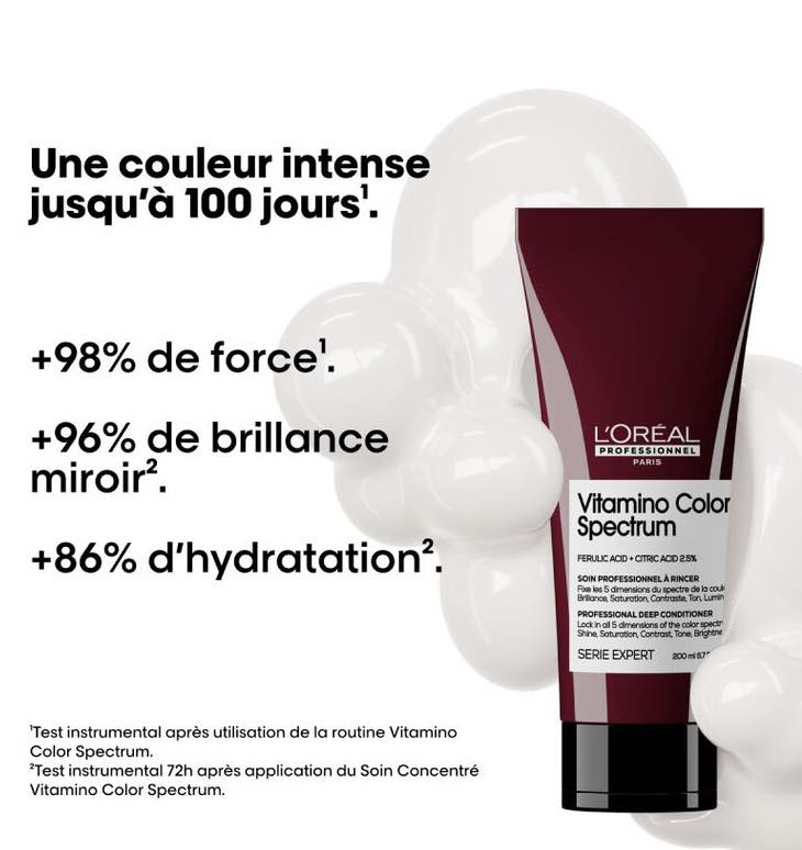 Bộ gội xả, hấp, dưỡng L'Oréal Professionnel Vitamino Color Spectrum bảo vệ màu nhuộm ( mới 2025)