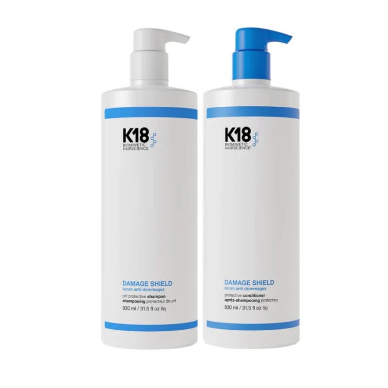 Gội xả K18 bảo vệ pH- DAMAGE SHIELD protective shampoo 250ML-930ML