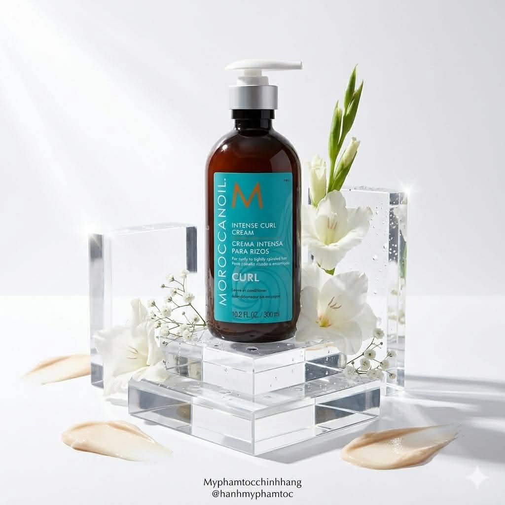 Kem Tạo Sóng Xoăn Moroccanoil Intensive Curl Cream 300ml