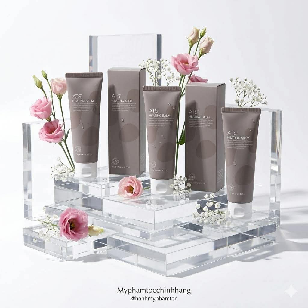 (sale giá gốc) Kem bảo vệ tóc khỏi nhiệt nóng ATS Heating Balm 120ML