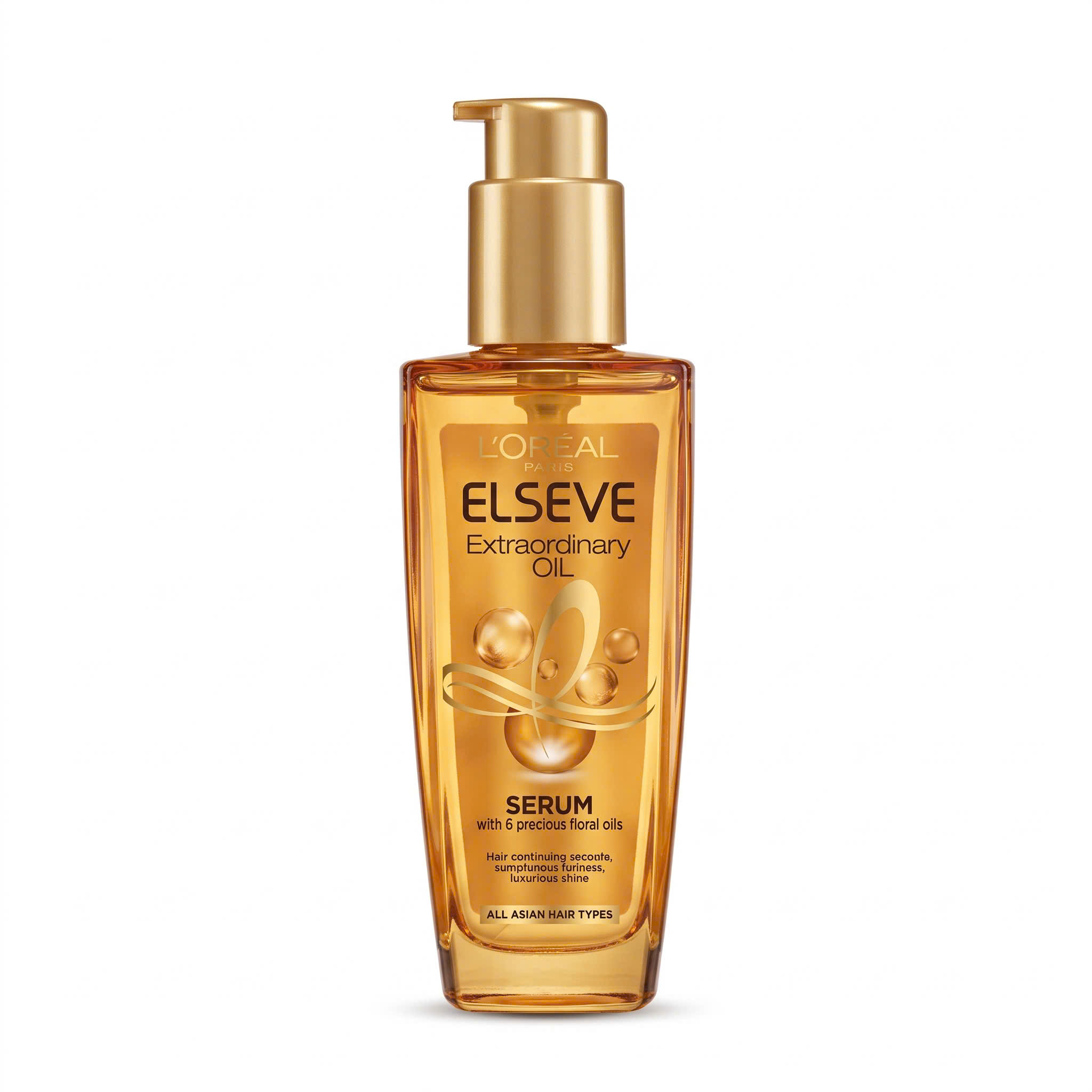 Dưỡng Tóc Mềm Mượt, Óng Bóng L’Oréal Paris Elseve Extraordinary Oil Serum 100ml