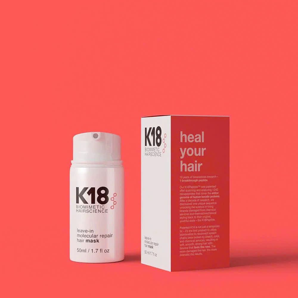 Mặt nạ K18 siêu phục hồi phân tử - K18 leave-in molecular repair hair mask 50ML 15ml 150ml