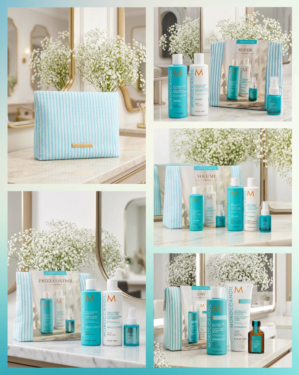 MOROCCANOIL SPRING COLLECTION SET | BỘ CHĂM SÓC TÓC