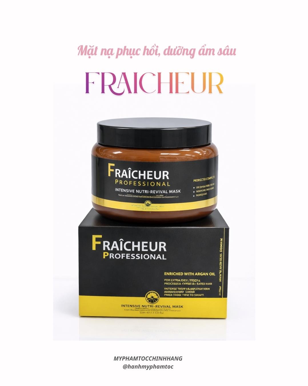 Hấp Chuyên Sâu Phục Hồi Fraicheur Intensive Hair Mask 500ml