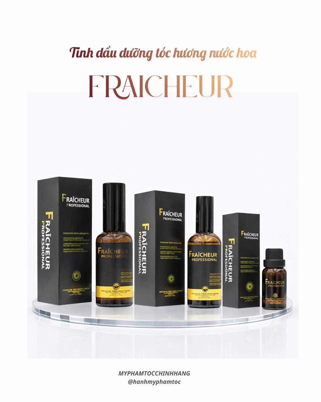 Tinh Dầu Dưỡng Bóng Fraicheur Argan Oil Treatment