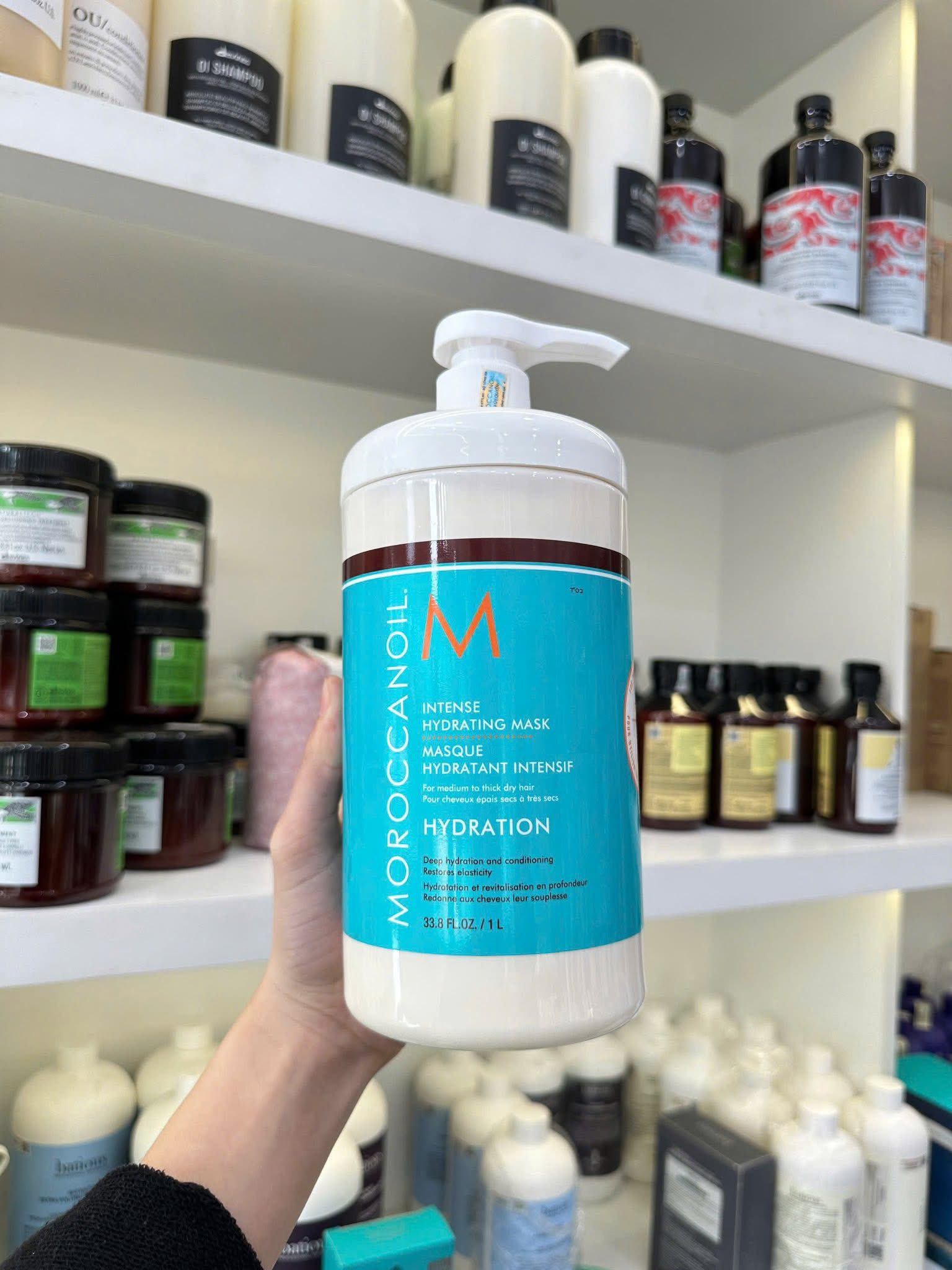 Mặt Nạ Dưỡng Ẩm Sâu Moroccanoil Intense Hydrating Mask 250ml/ 500ml/ 1000ml