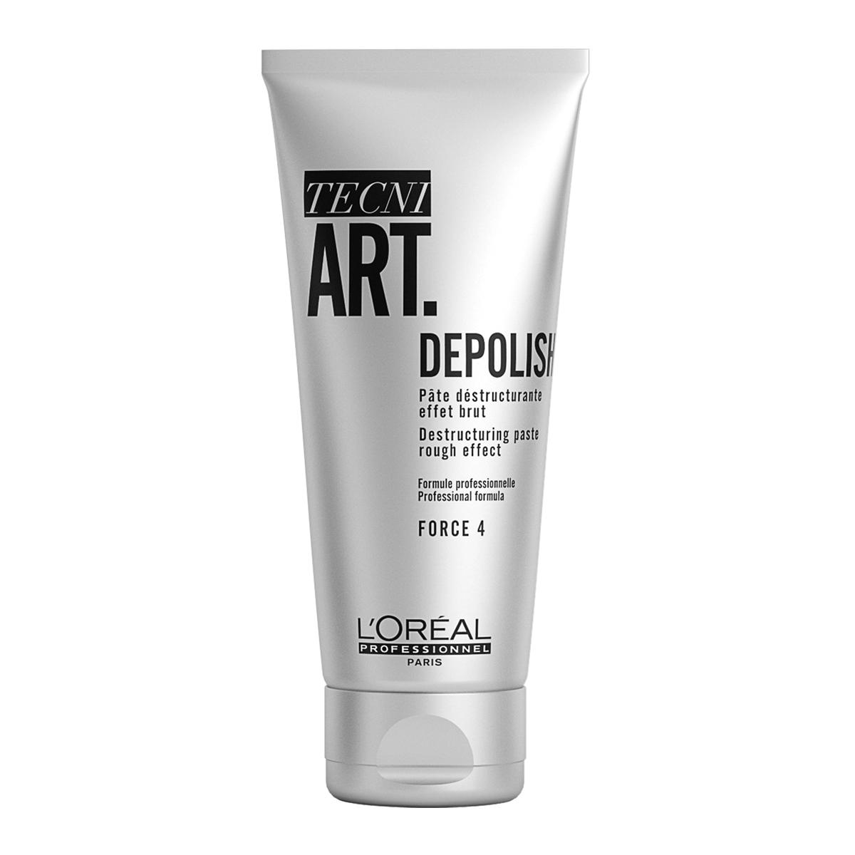 Sáp tạo kiểu giúp tóc phồng và lì L'oréal Tecni.Art Depolish Destructuring Paste 100ml, độ cứng 4