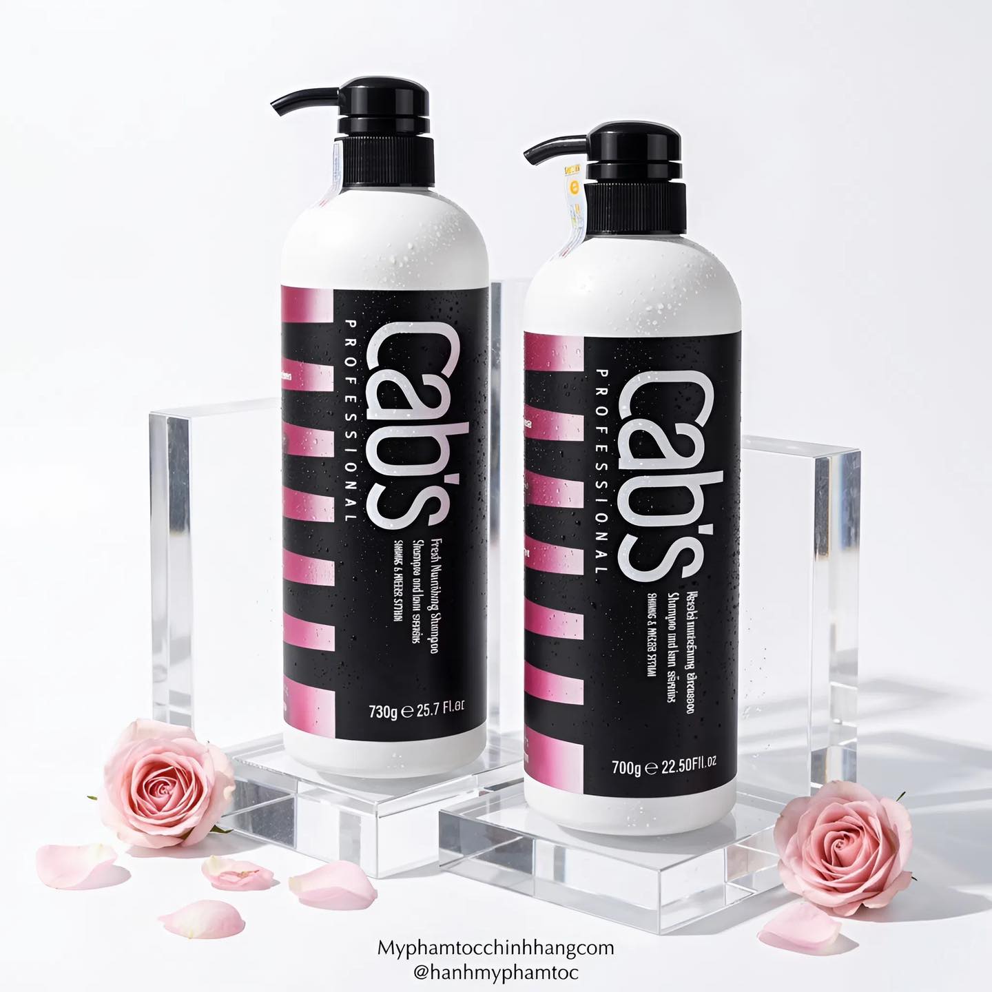 Dầu gội và dầu xả CAB'S dinh dưỡng, giảm rụng hoặc giảm gầu 750ml