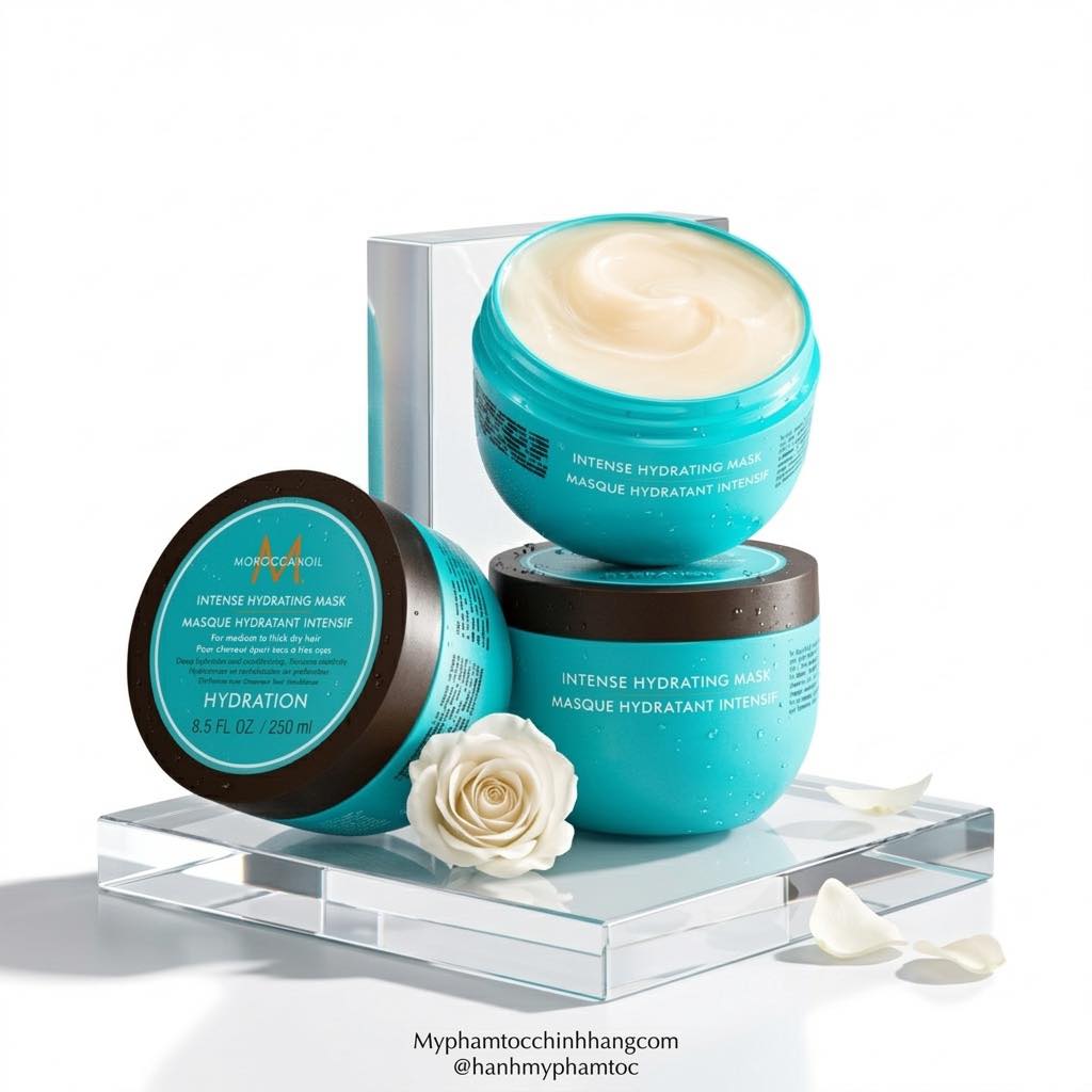 Mặt Nạ Dưỡng Ẩm Sâu Moroccanoil Intense Hydrating Mask 250ml/ 500ml/ 1000ml