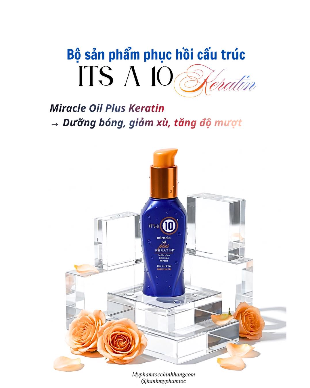 Dầu dưỡng/ xịt dưỡng ITS A 10 KERATIN 89ml/ 120ml/ 295ml