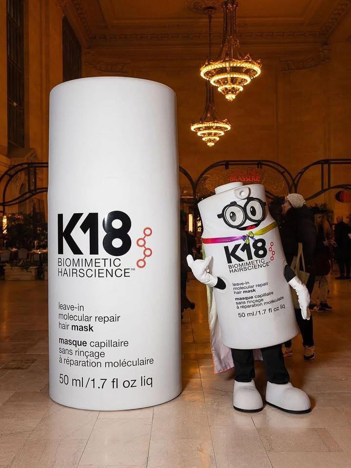 Mặt nạ K18 siêu phục hồi phân tử - K18 leave-in molecular repair hair mask 50ML