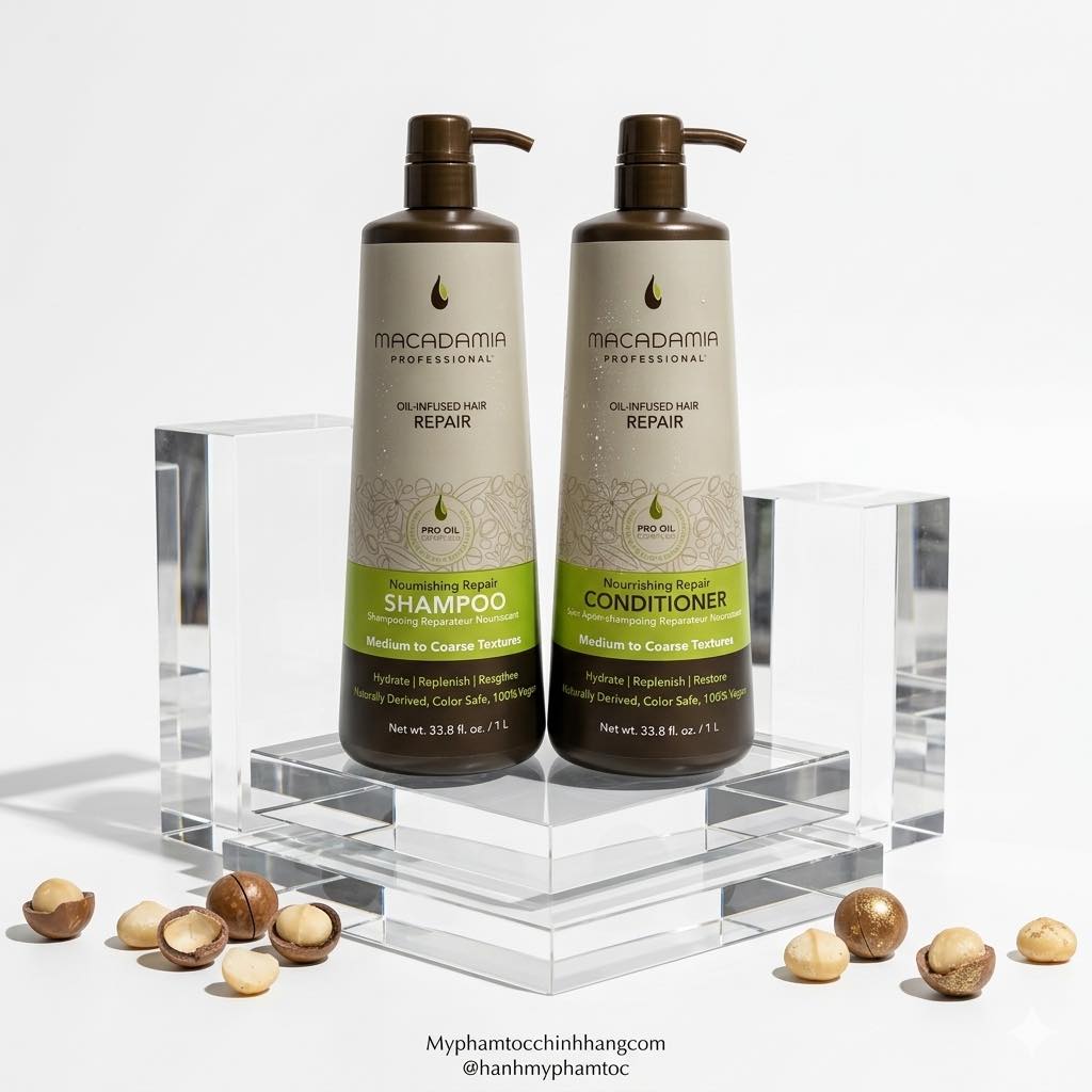 Dầu gội xả siêu mượt Macadamia Ultra Rich Moisture 300ml/ 1000ml