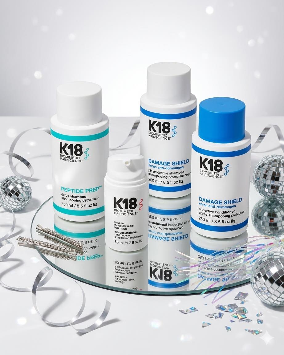 Gội xả K18 bảo vệ pH- DAMAGE SHIELD protective shampoo 250ML-930ML