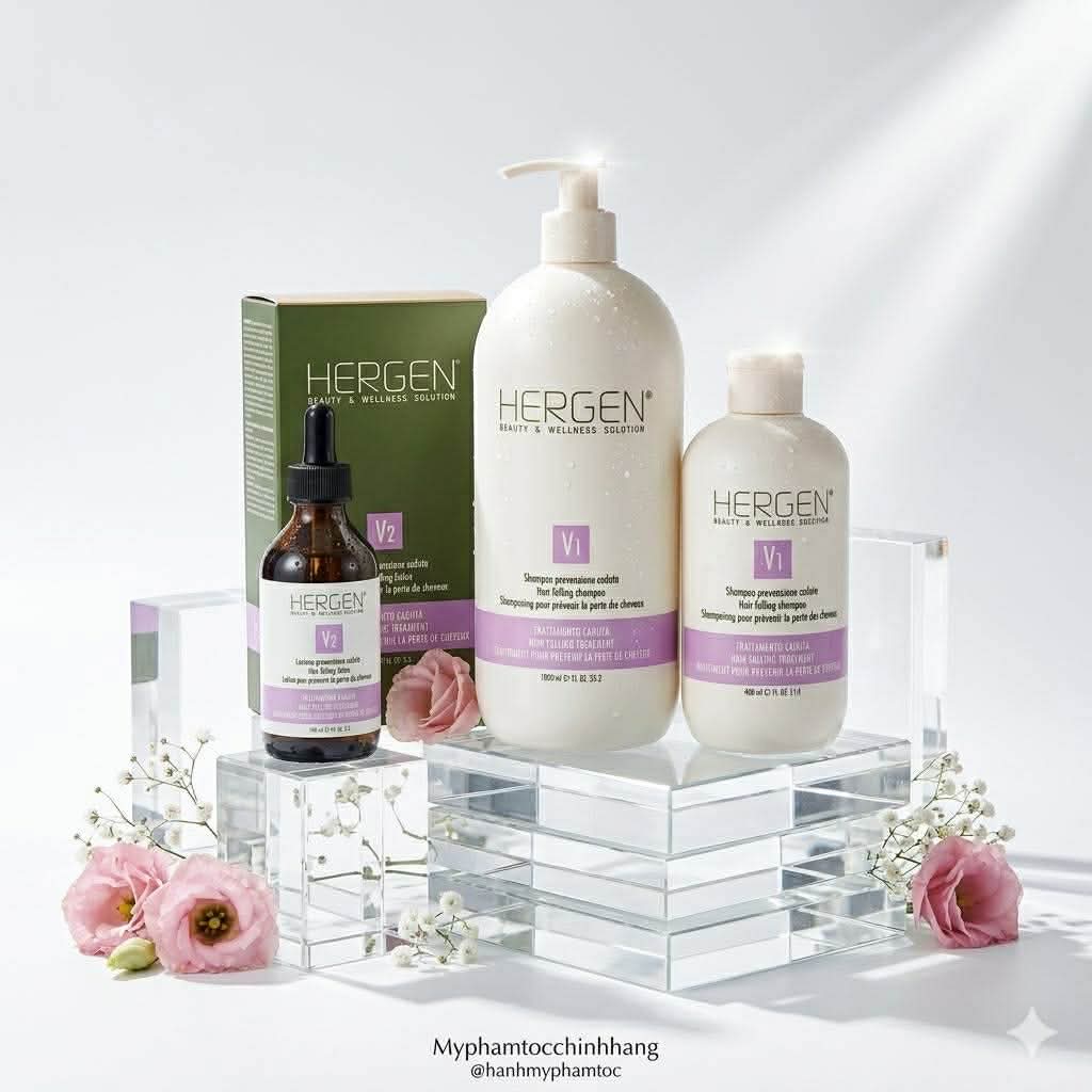 DẦU GỘI BES HERGEN CHỐNG RỤNG V1 400ML - 1000ML