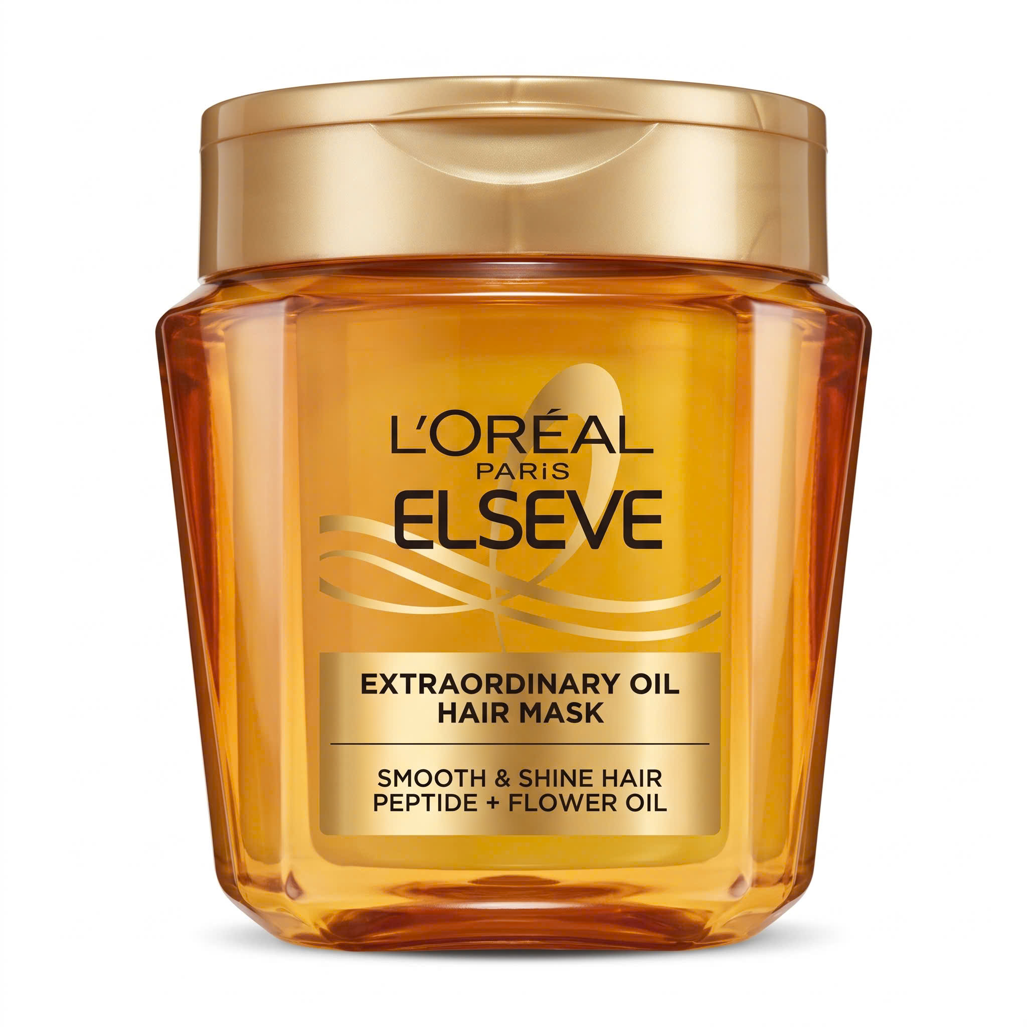 Mặt nạ tóc L’Oréal Paris Elseve Extraordinary Oil Hair Mask Peptide + Flower Oil | Dưỡng tóc khô xơ, mềm mượt và bóng khỏe
