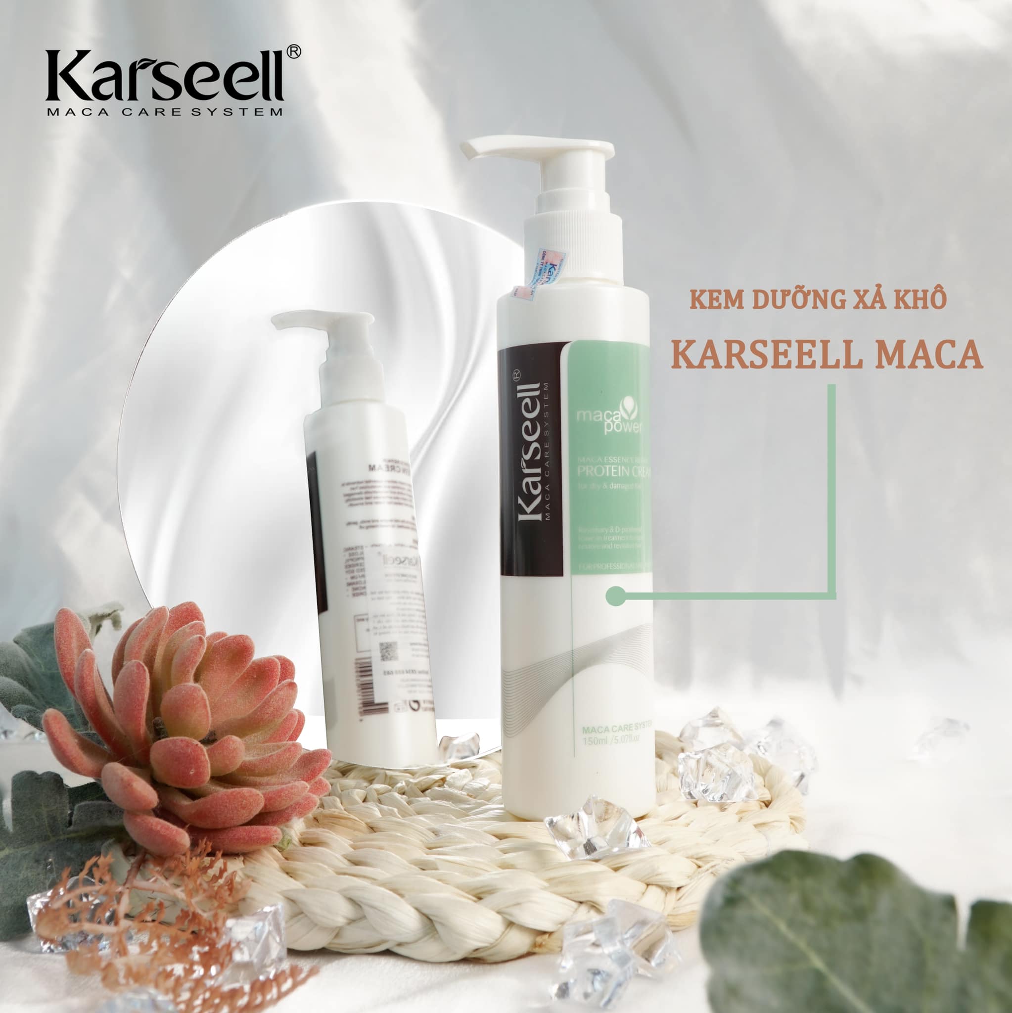 KEM XẢ KHÔ PHỤC HỒI PROTEIN KARSEELL 200ML