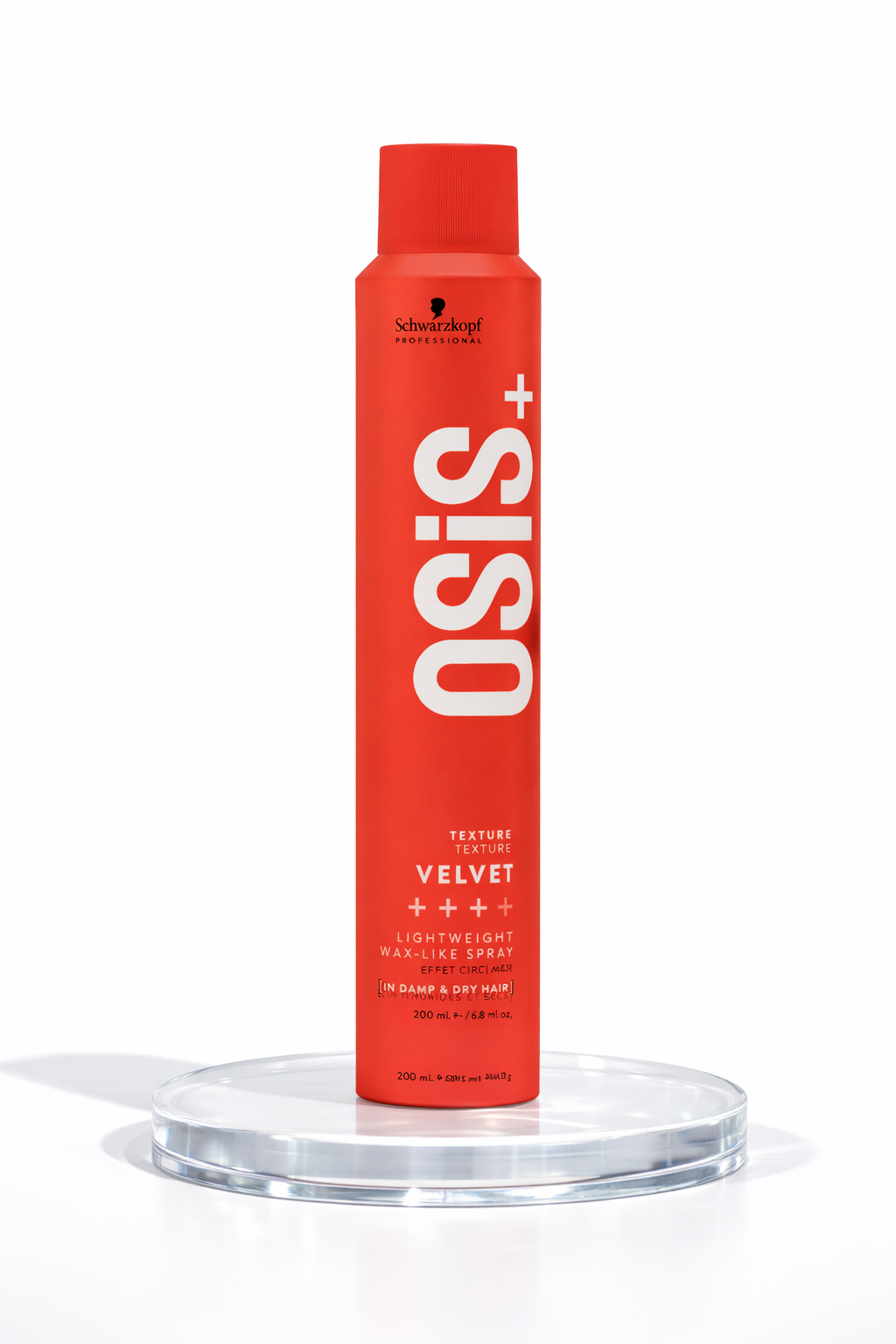 Gôm (keo xịt) Giữ Nếp Tóc Nhẹ Và Bóng Mượt OSIS+ VELVET 200ml