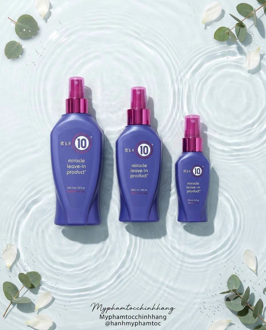 Xịt dưỡng xả khô It's a 10 miracle leave in 59ml 120ml 295ml
