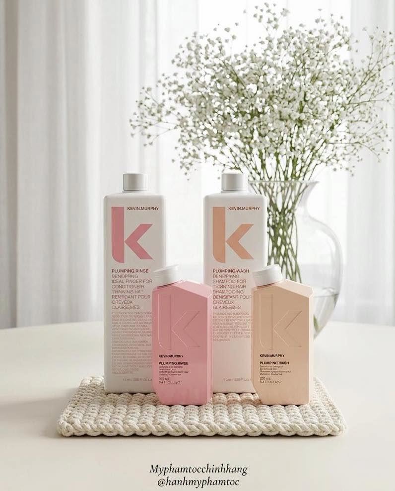 Dầu Gội và dầu xả Làm Dày Tóc Kevin Murphy Plumping 250ml/ 1000ml