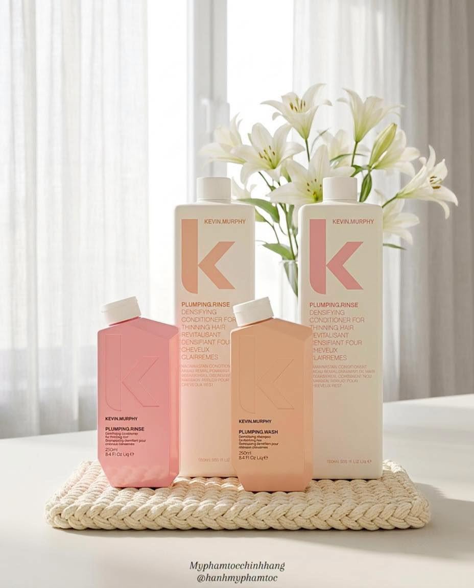 Dầu Gội và dầu xả Làm Dày Tóc Kevin Murphy Plumping 250ml/ 1000ml