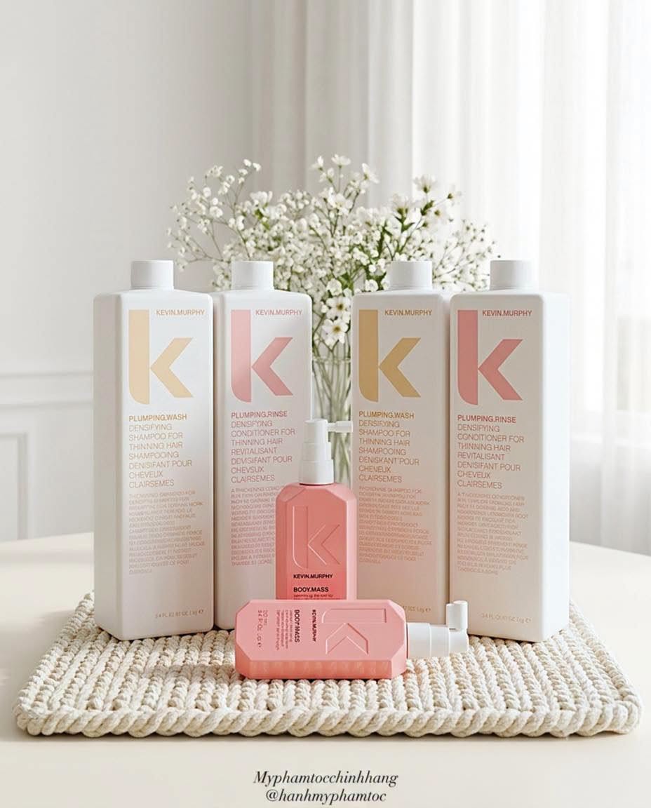 Dầu Gội và dầu xả Làm Dày Tóc Kevin Murphy Plumping 250ml/ 1000ml