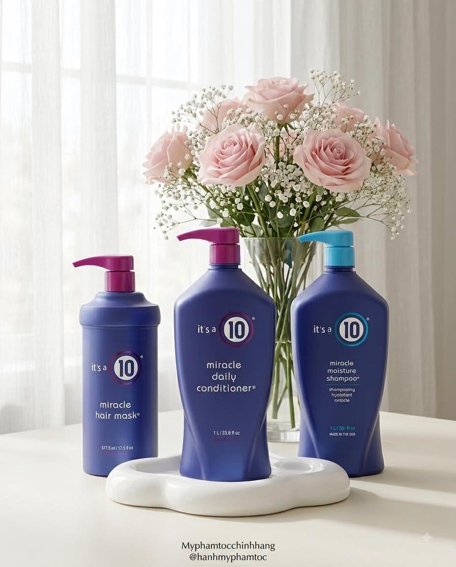 Dầu Gội & Dầu Xả Phục Hồi Đa Năng It’s a 10 Miracle