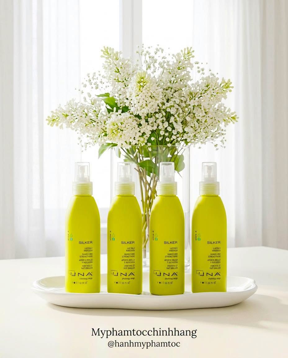 Dầu Dưỡng Bóng Siêu Mượt Una Rolland Silker 150ml