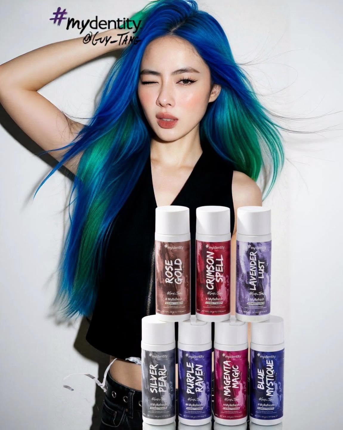 Dầu Xả Tăng Cường Ánh Sắc Màu MYDENTITY MYREFRESH Color Depositing Conditioner 177ml