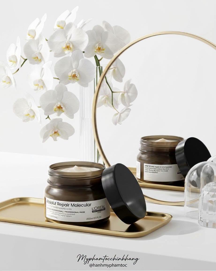 Bộ sản phẩm phục hồi chuyên sâu L'Oréal Professionnel Absolut Repair Molecular