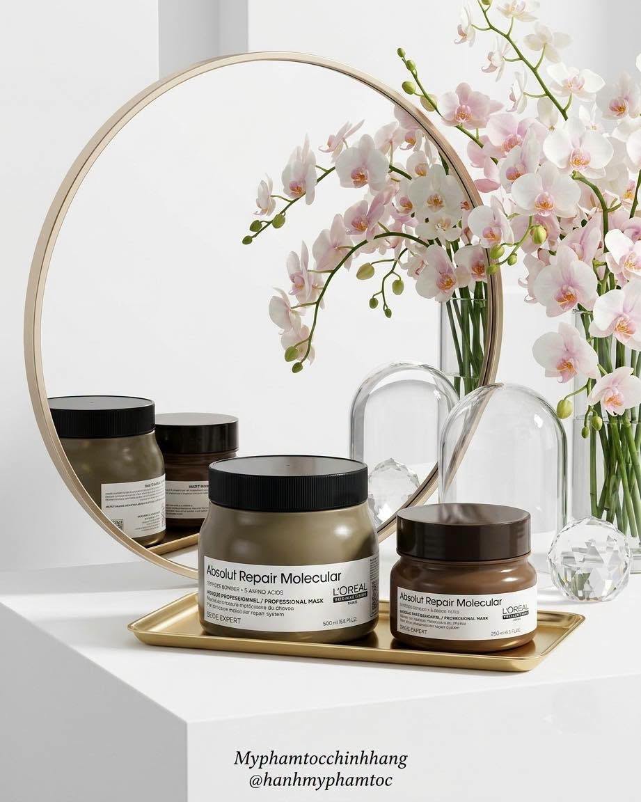 Bộ sản phẩm phục hồi chuyên sâu L'Oréal Professionnel Absolut Repair Molecular