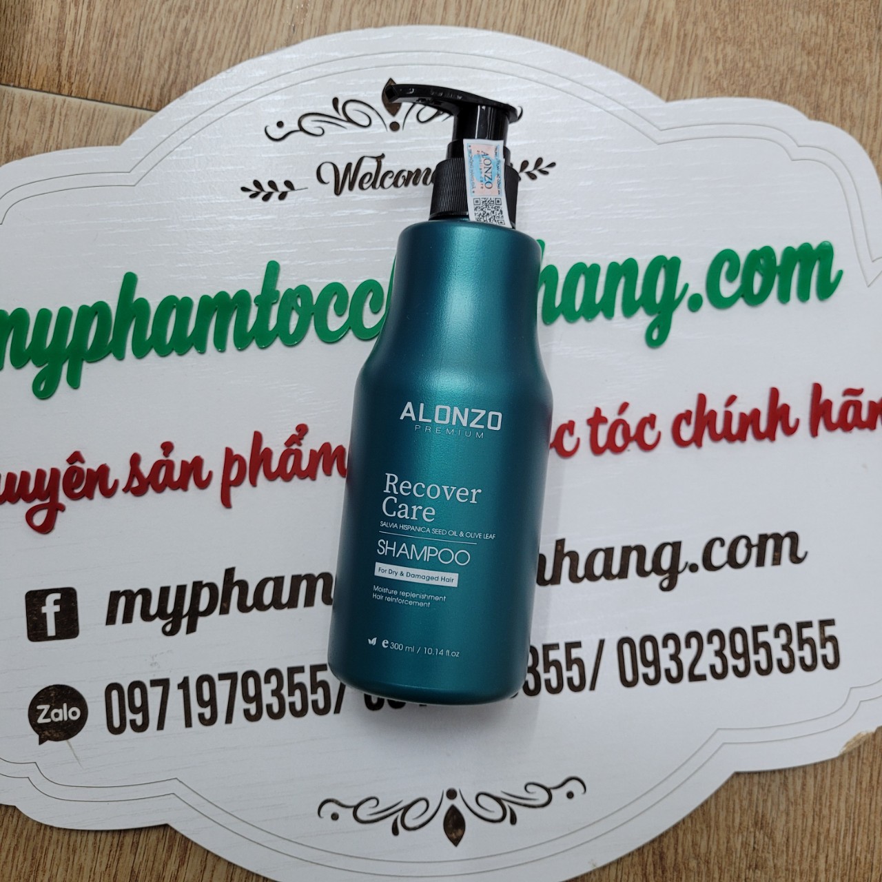 Dầu gội xả phục hồi tóc hư tổn Alonzo Premium Regener 300ml 1000ml