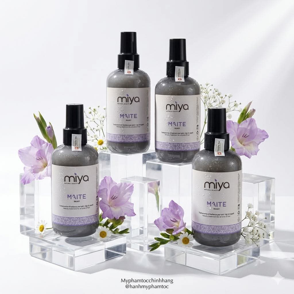 Xả khô Miya phục hồi tóc, dưỡng ẩm và tạo độ phồng cho tóc hư tổn TRICOL MIYA 200ml