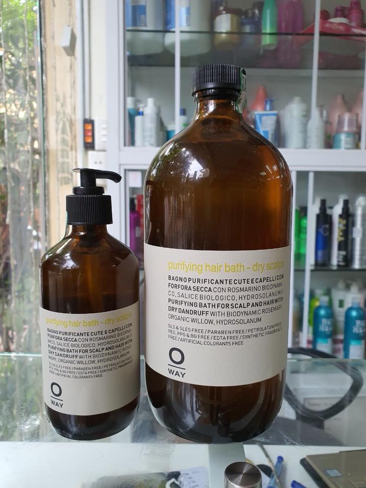 Dầu Gội Trị Gàu Cho Da Đầu Khô Oway Purifying Hair Bath for Dry Scalps