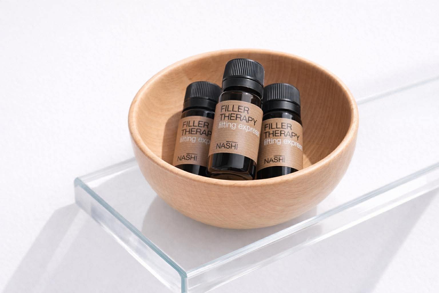 Bộ phục hồi cấu trúc tóc Nashi Filler Therapy 3 bước chuyên sâu Nashi Filler Therapy Step 1 – 2 – 3