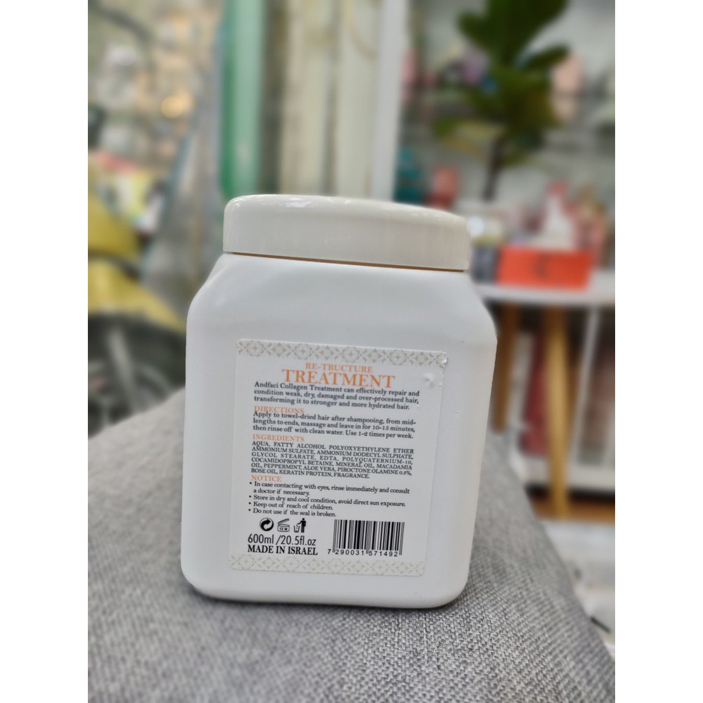 Hấp Phục Hồi Siêu Phân Tử ANDFACI 600ml