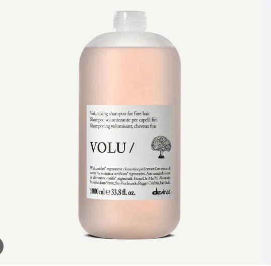 Dầu gội Davines VOLU tăng phồng cho tóc mảnh xẹp 250ml