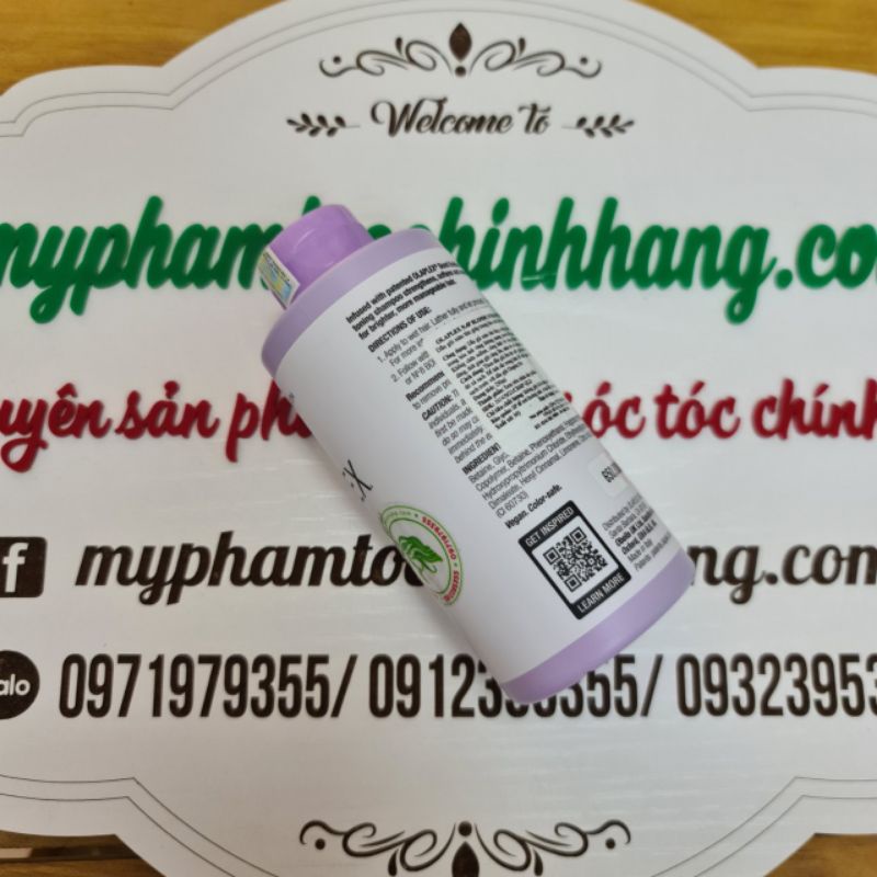 Bộ đôi chăm sóc tóc tím chuyên dụng cho tóc tẩy, tóc sáng màu OLAPLEX No.4P và OLAPLEX No.5P