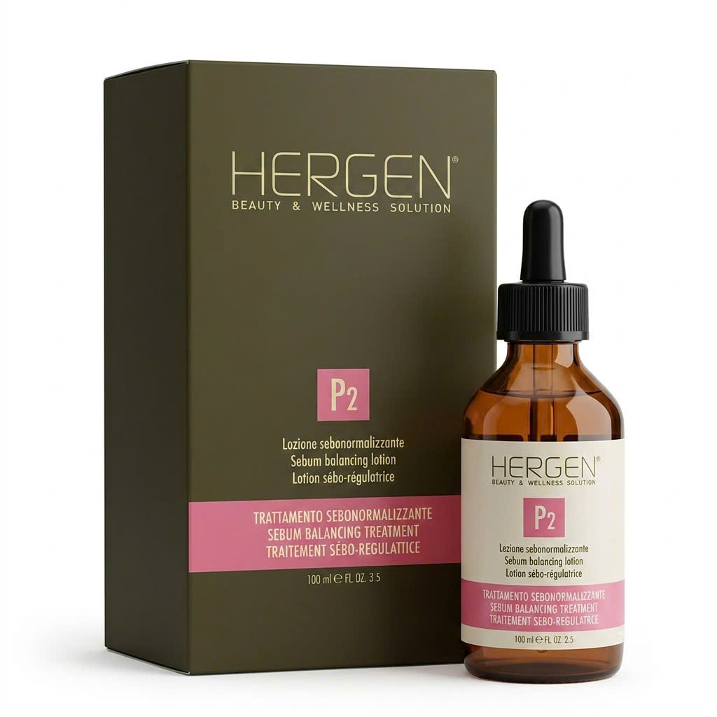 Combo B.E.S Hergen Sebum Balancing P1 & P2 | Gội & Lotion Cân Bằng Bã Nhờn Cho Da Đầu Dầu