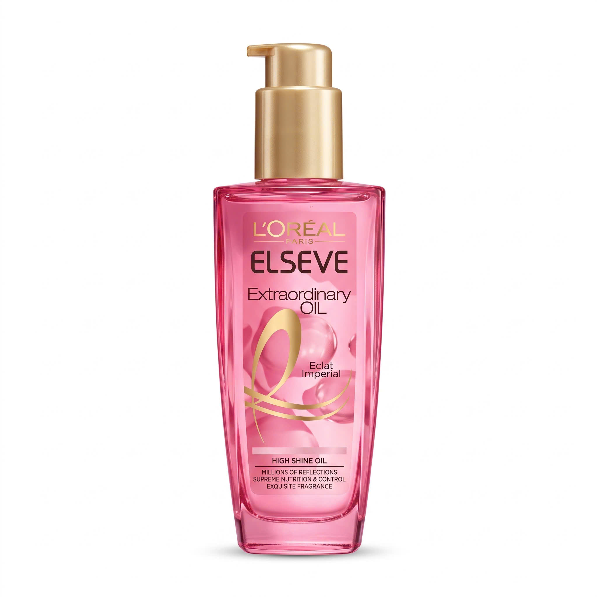 Dầu Dưỡng Tóc L’Oréal Paris Elseve Extraordinary Oil Pink Serum | Dưỡng Mượt, Tăng Độ Bóng Cho Tóc Khô Xơ