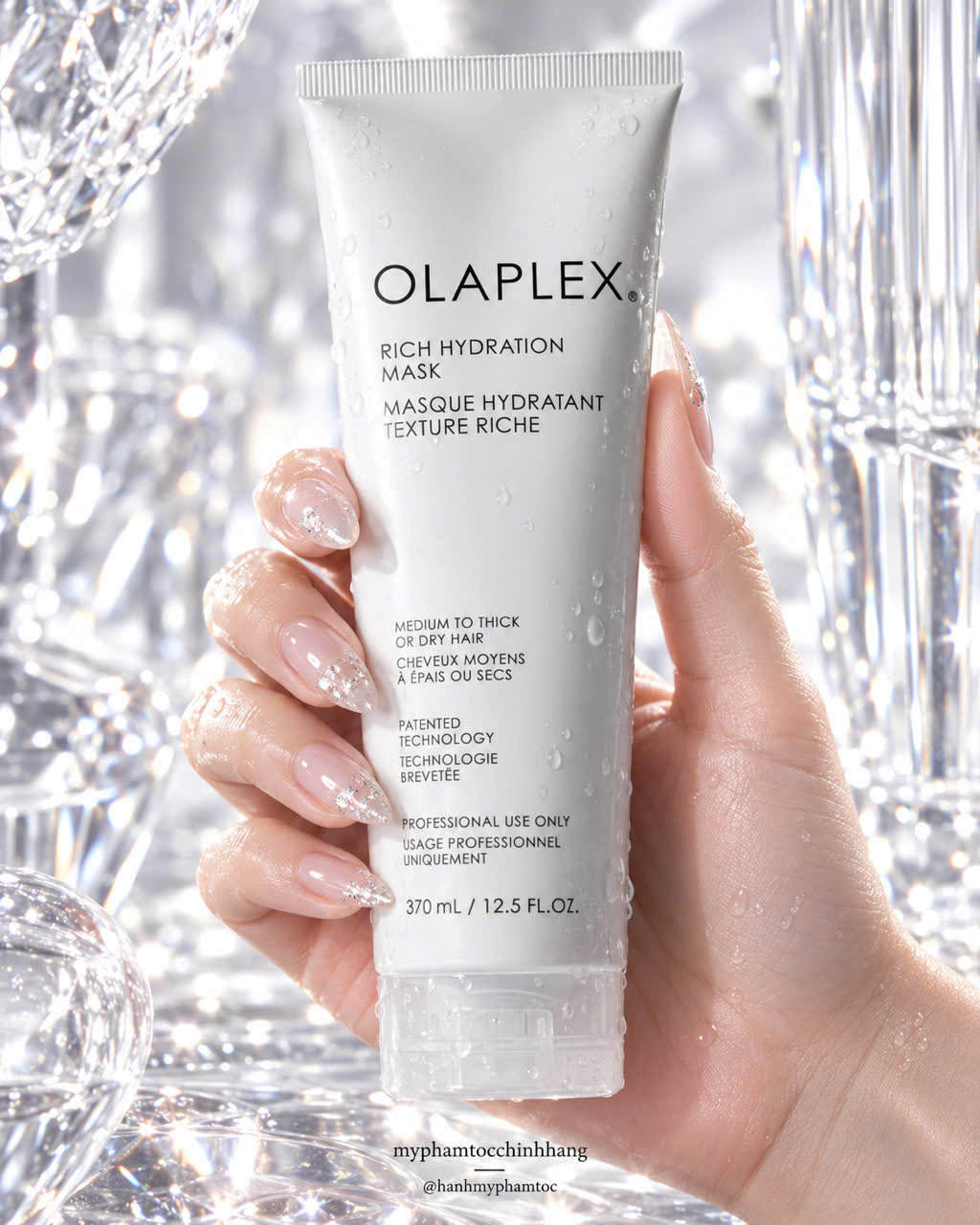 OLAPLEX Rich Hydration Mask | Mặt nạ dưỡng ẩm chuyên sâu cho tóc khô, sợi vừa đến dày 200ML