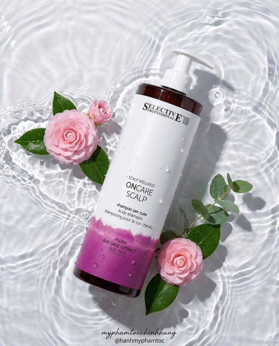 Combo gội và xịt giảm rụng SELECTIVE PROFESSIONAL ONCARE SCALP REVITALIZING  950ML + 180ML