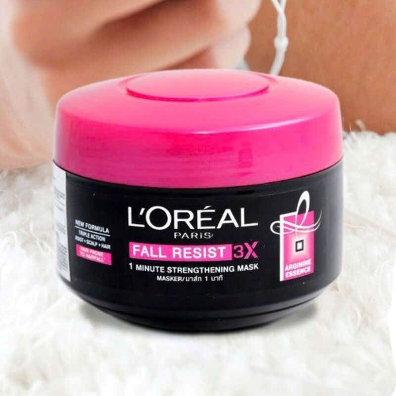 Mặt Nạ Ủ Tóc L’Oréal Paris Elseve Fall Resist 3X Deep Reinforcing Mask | Hỗ Trợ Giảm Gãy Rụng, Dưỡng Tóc Mềm Mượt