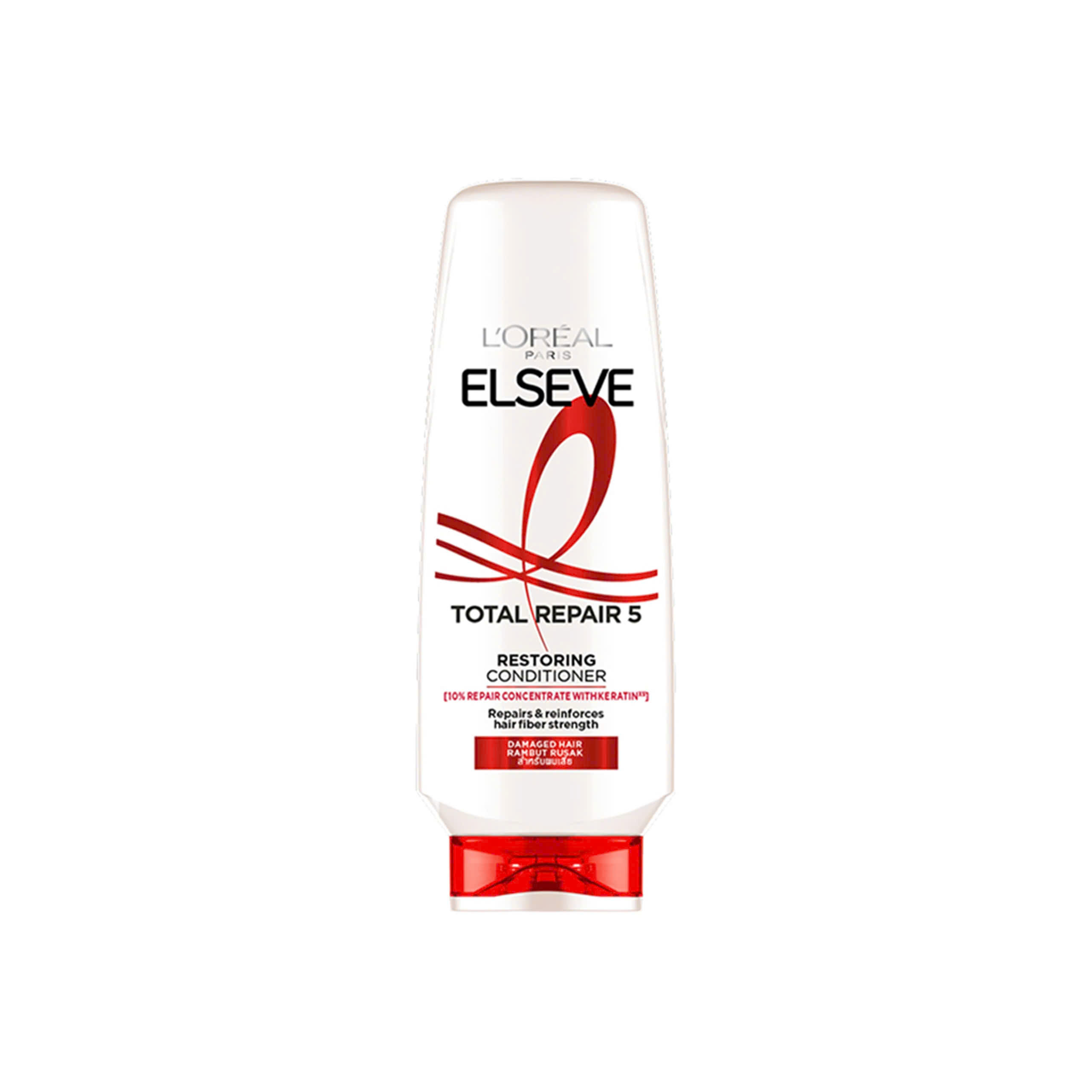 Bộ Dầu Gội Dầu Xả Phục Hồi Tóc Hư Tổn 5 L’Oréal Paris Elseve Total Repair 5